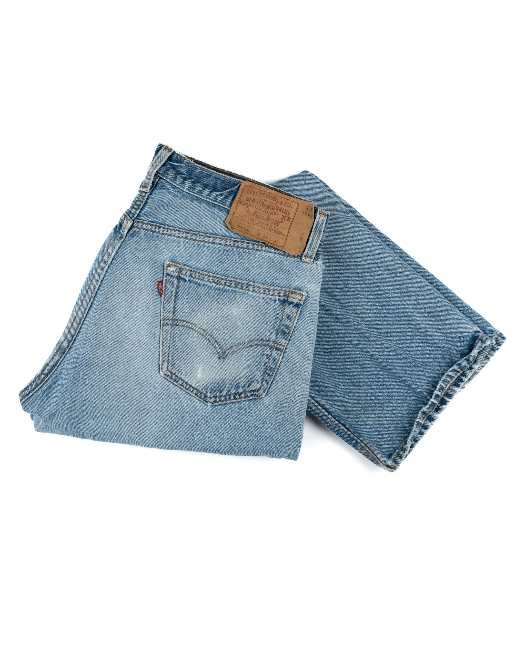 90’s Levi’s 501 Denim - 34” x 27”