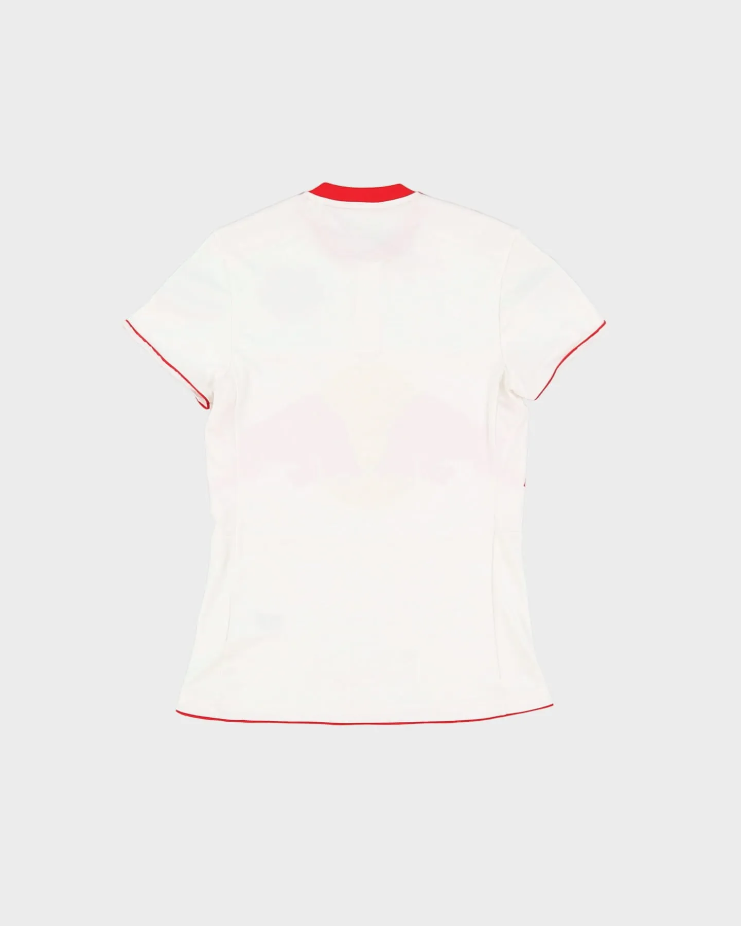 Adidas New York Red Bull's MLS White Football Shirt / Jersey - S