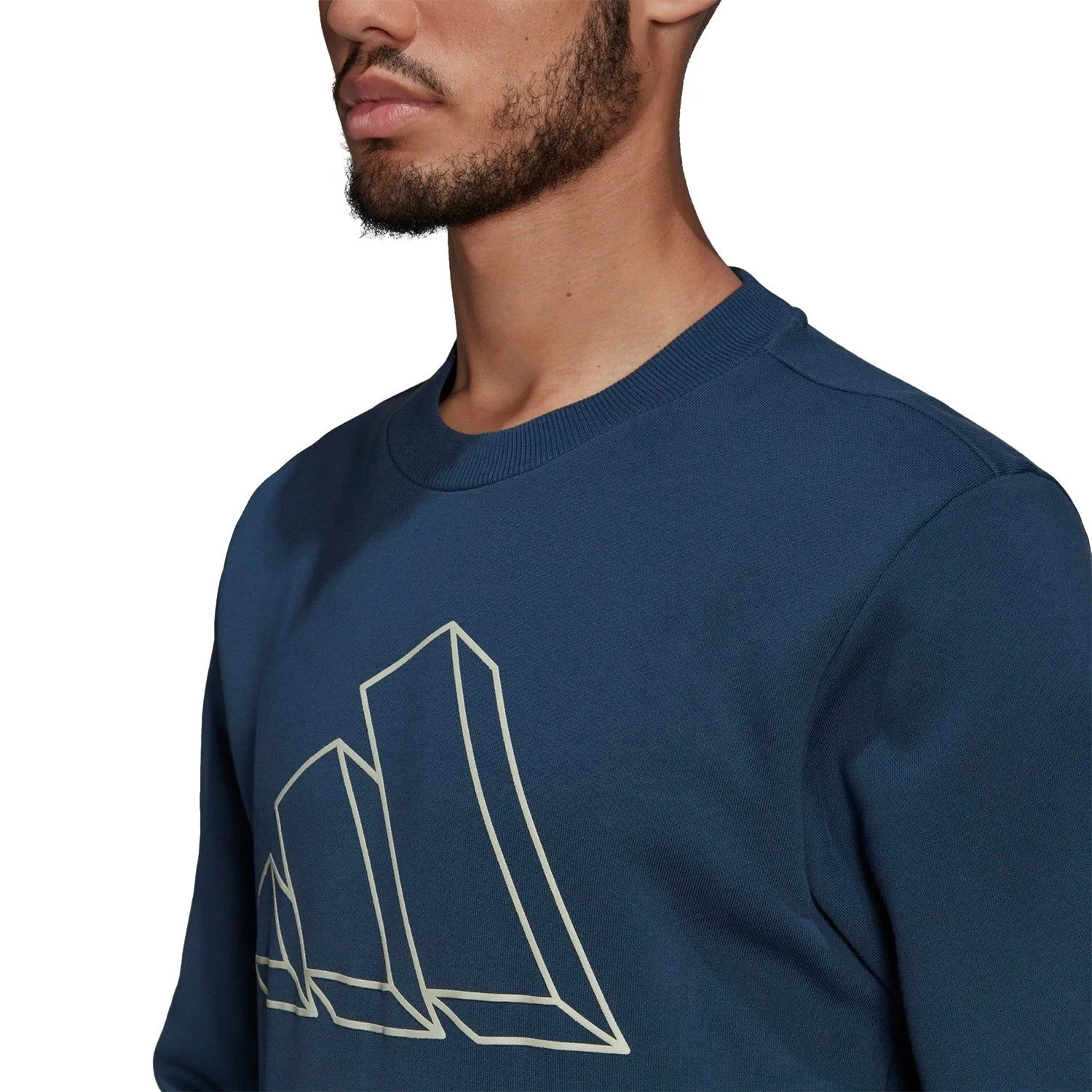 adidas Sportswear Graphic Crew Sweatshirt - Blue