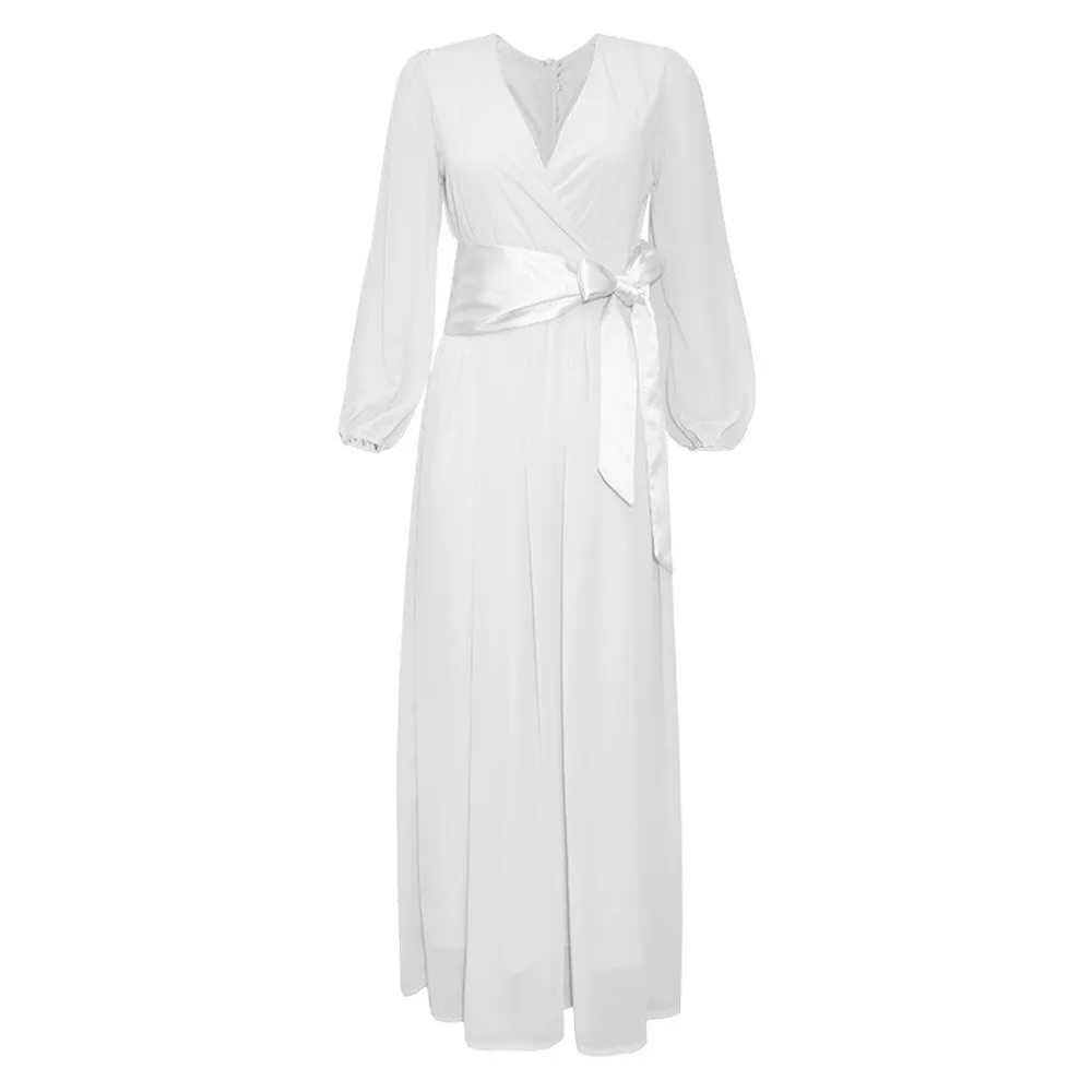 African Simple Design Elegant Dress For Women Evening Dinner Clothes