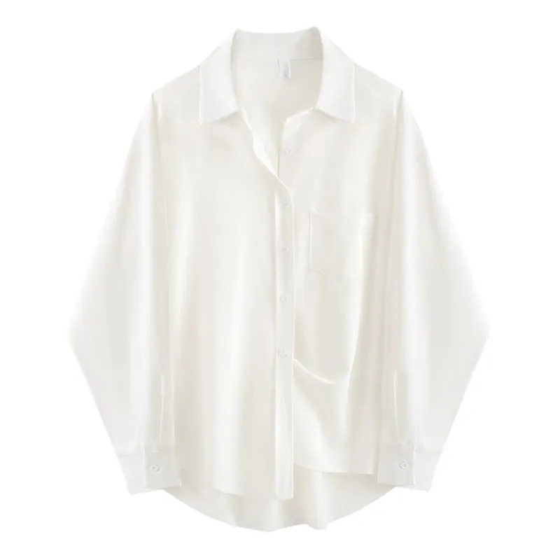 Basic Oversized Button Down Shirts