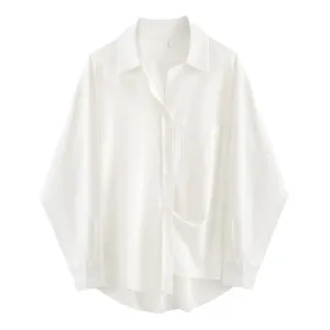 Basic Oversized Button Down Shirts
