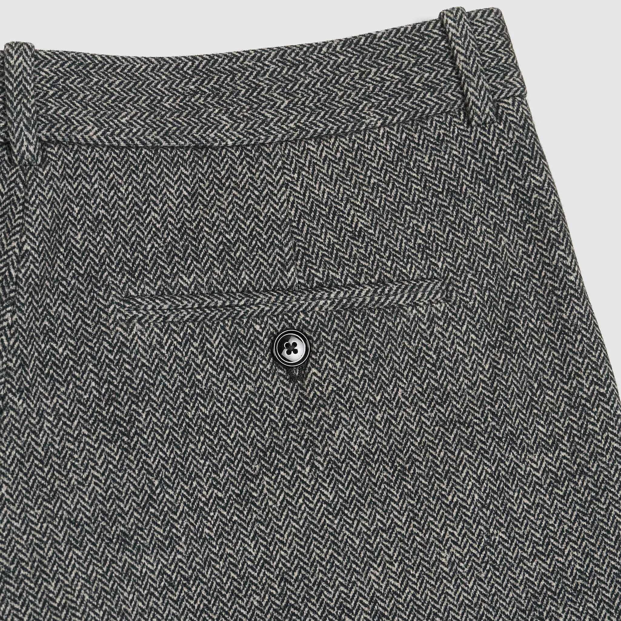 Circolo 1901 Ladies Herrinbone Comfort Fleece Chino