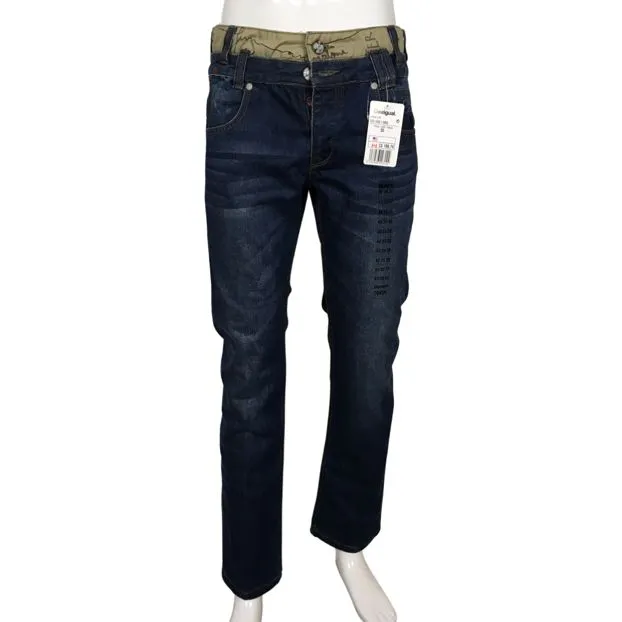 Desigual Denim Leo Blue Color Straight Leg Jeans