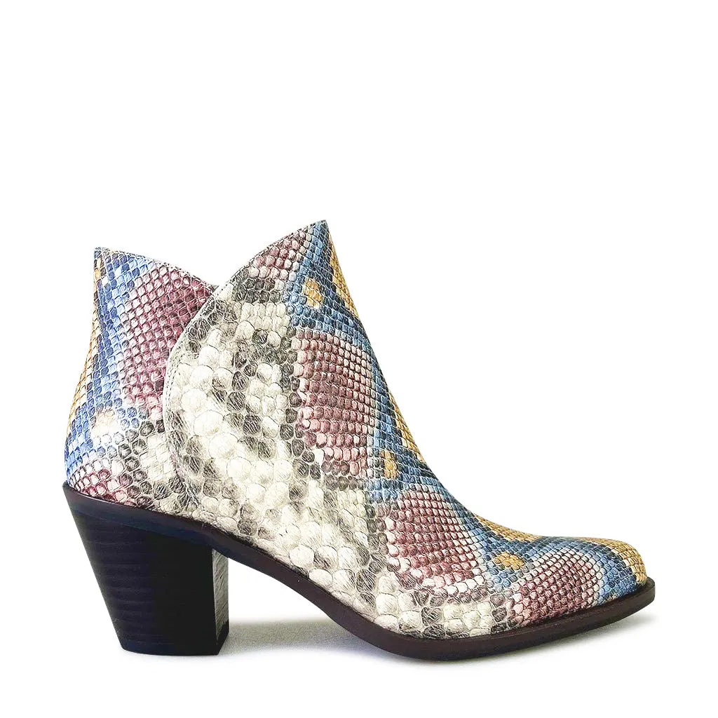 ELLIE ARCHIVE LEATHER ANKLE BOOTS