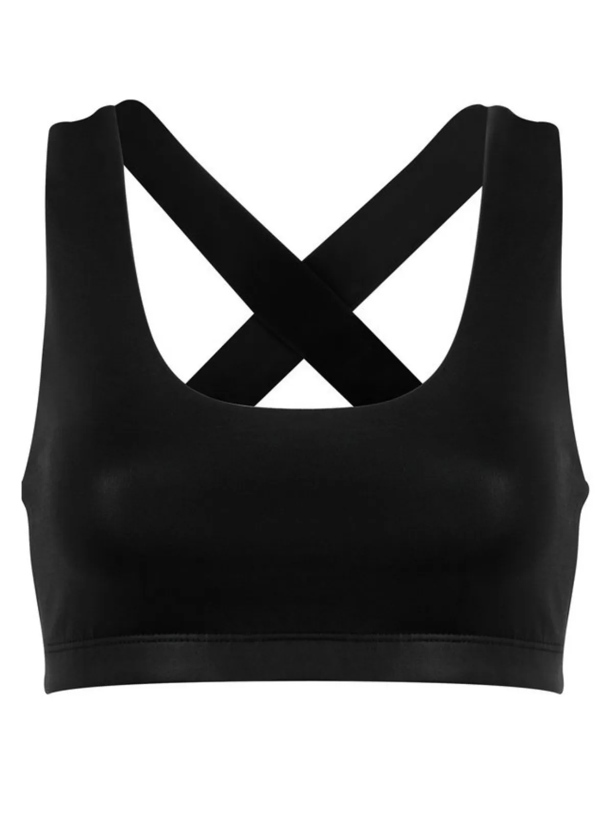 Gloss Cross Back Sports Bra