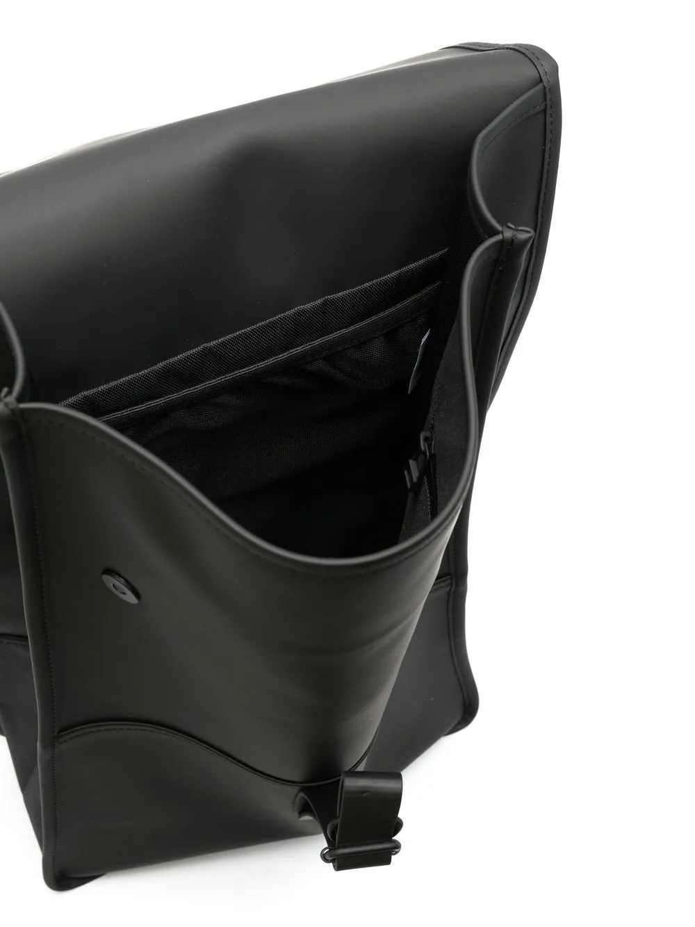 hook-clip fastened backpack