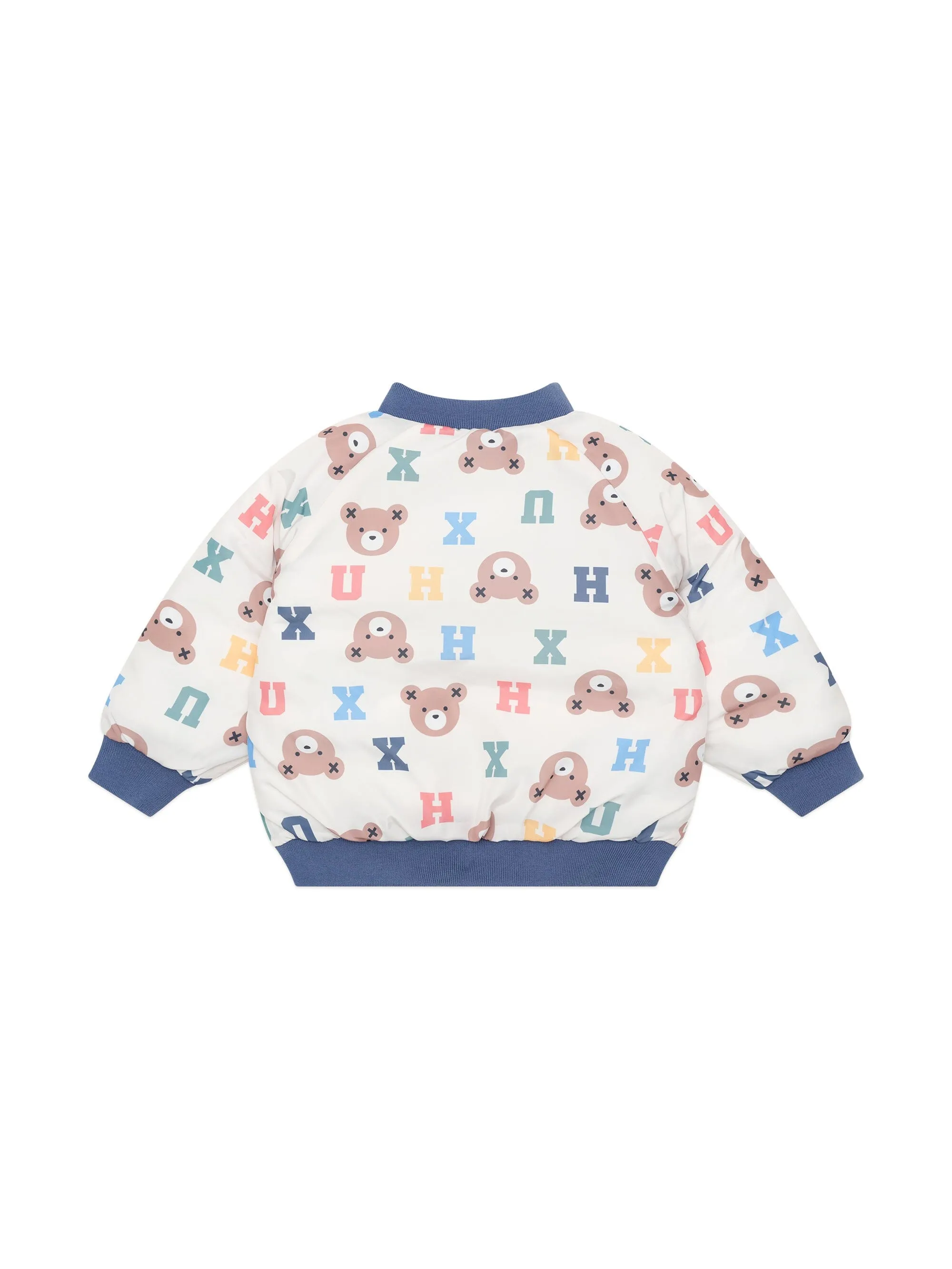 Huxbaby - Hux Alphabet Reversible Bomber - HB4009W25
