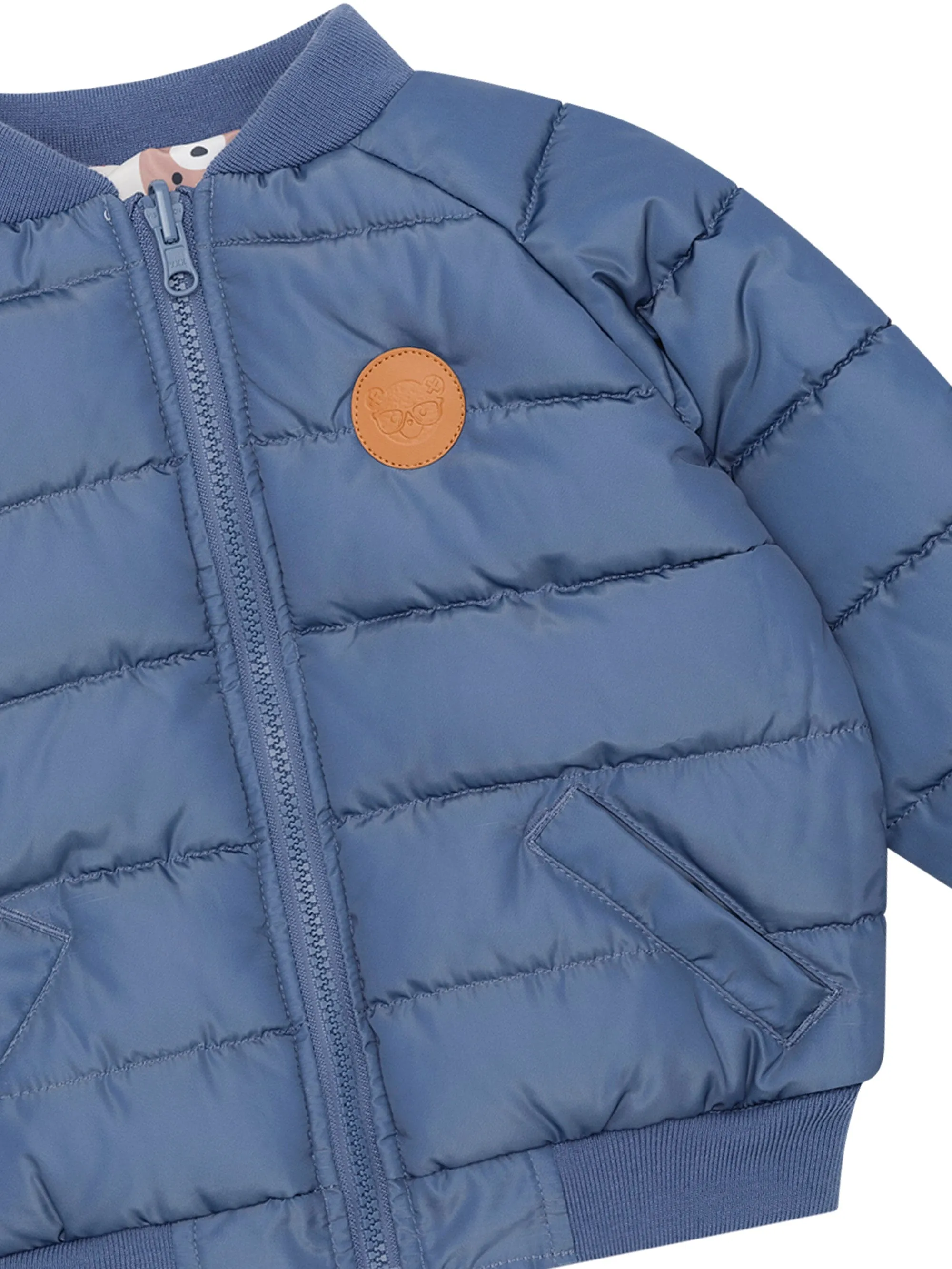 Huxbaby - Hux Alphabet Reversible Bomber - HB4009W25