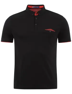 Le Shark Albion Black polo shirt