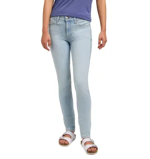 Lee pantalone jeans a vita alta da donna Scarlett 112348997 blu chiaro