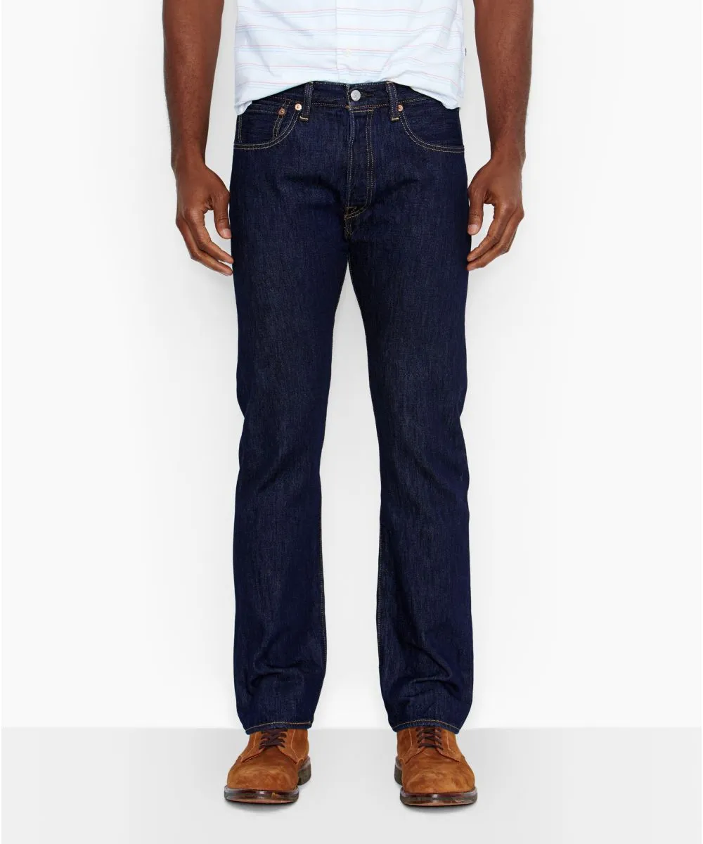 Levi’s Men's 501 Original Fit Jeans - Rinsed