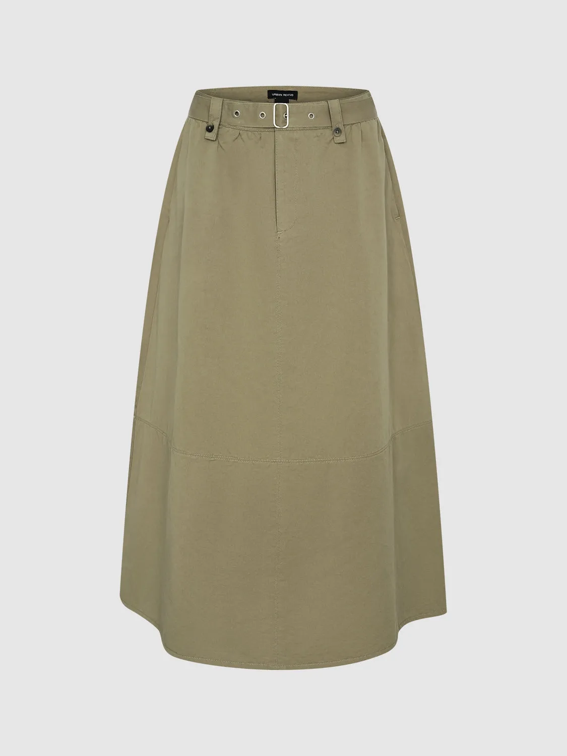 Loose Leisure A-Line Skirts