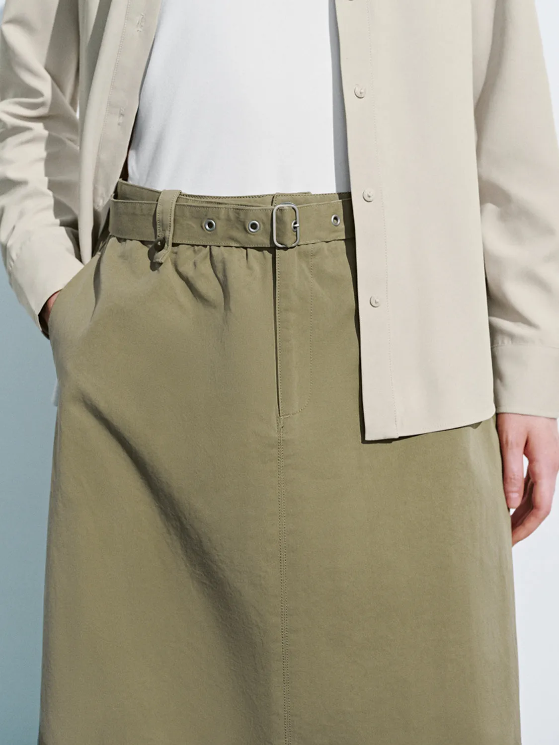 Loose Leisure A-Line Skirts