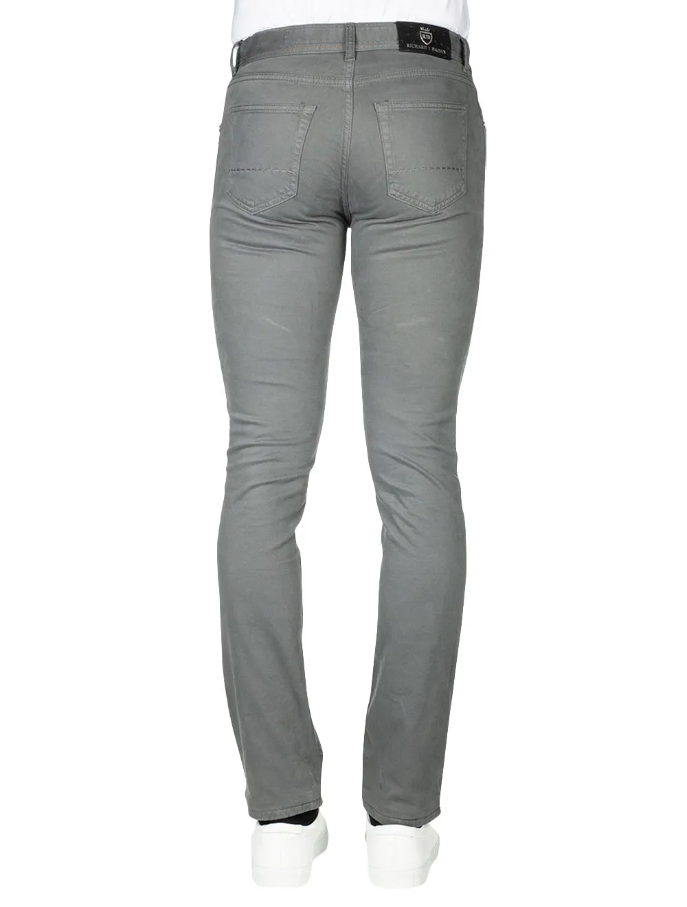 Luxury Denim Cashmere Jeans Grey