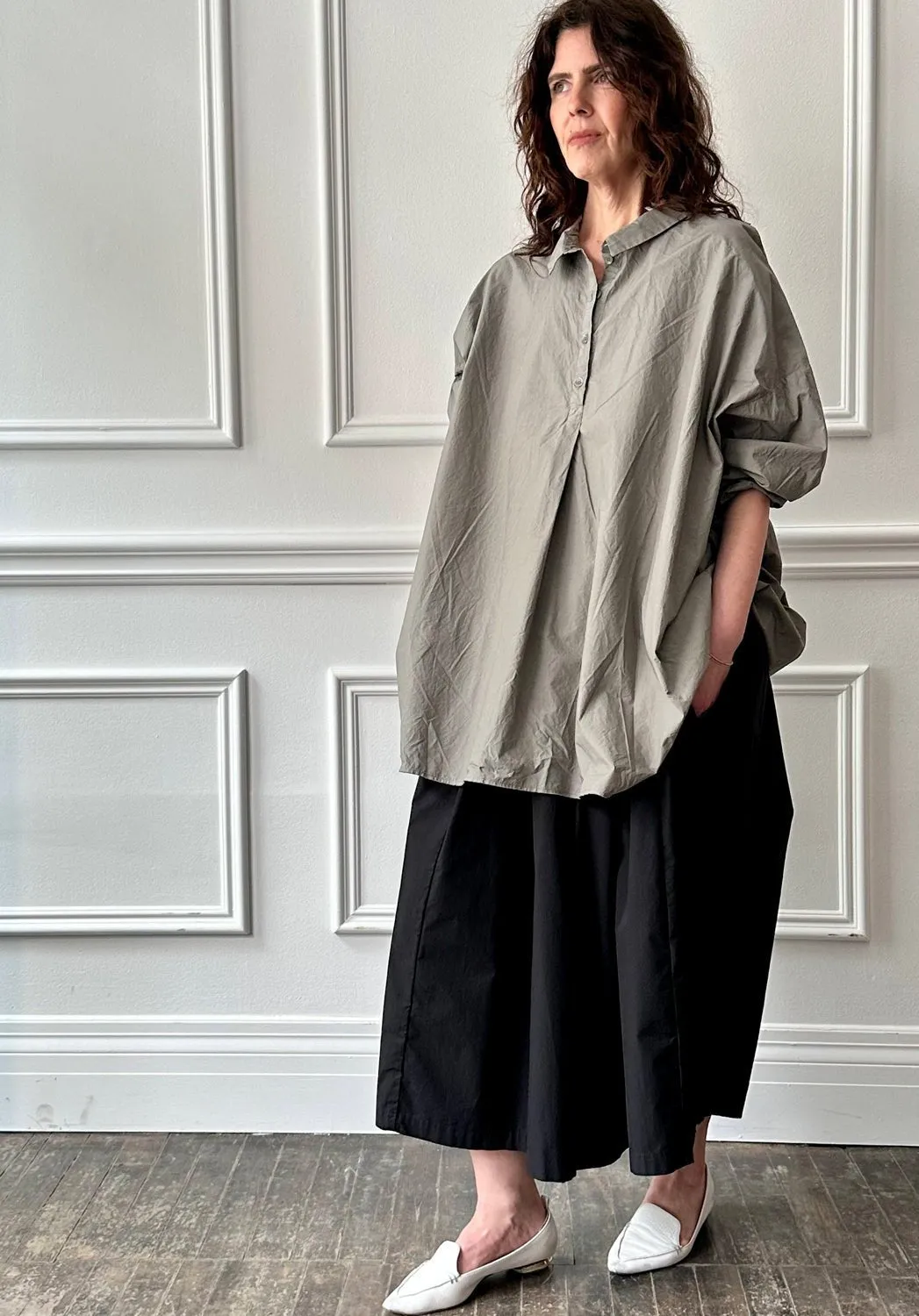 MANUELLE GUIBAL - Chemise Oversize in Grey