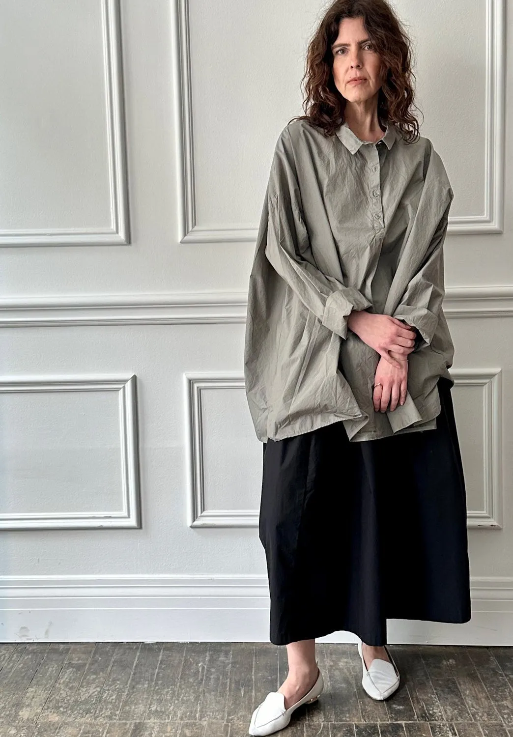 MANUELLE GUIBAL - Chemise Oversize in Grey
