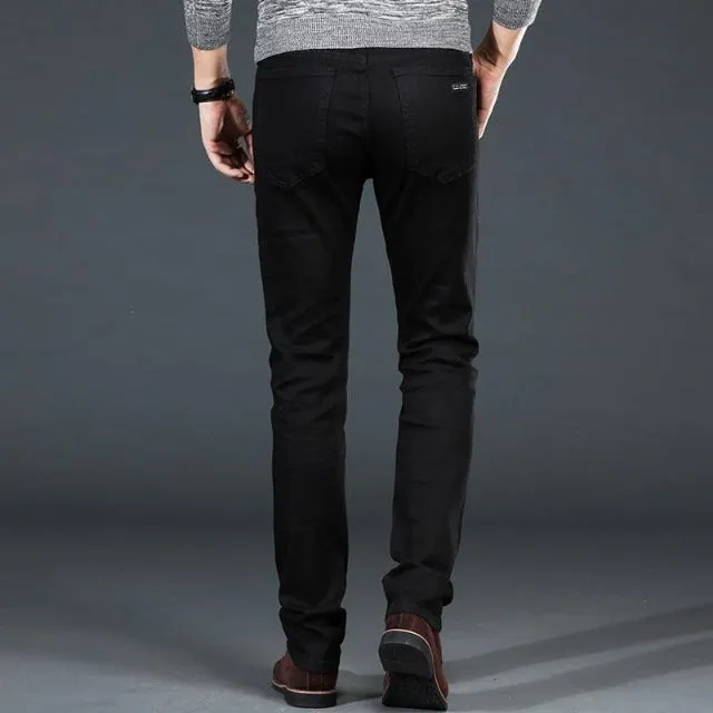 Men's Casual Black Jeans