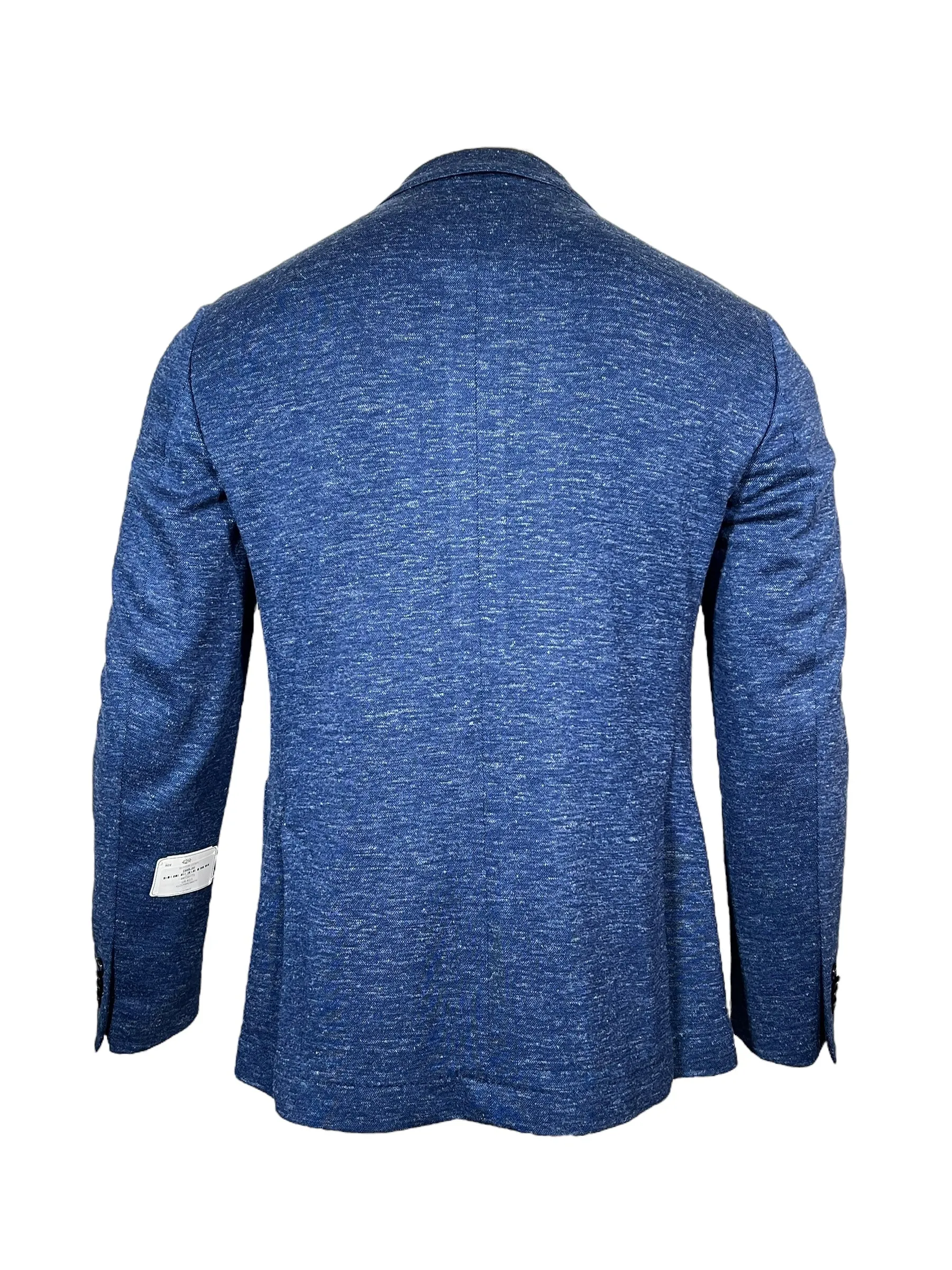 OARS & OLD IVY BARBERIS WOOL BLEND SOFT SPORT COAT - BLUE MIX