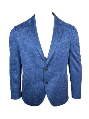 OARS & OLD IVY BARBERIS WOOL BLEND SOFT SPORT COAT - BLUE MIX