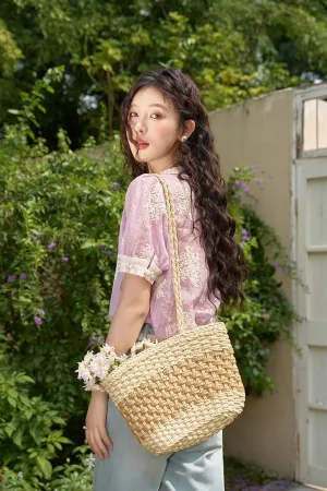 Puff Sleeve Blouse for Women