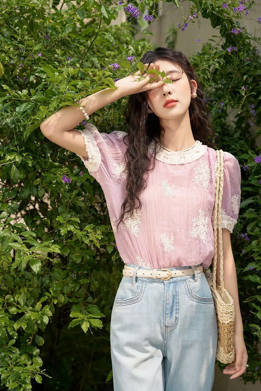 Puff Sleeve Blouse for Women