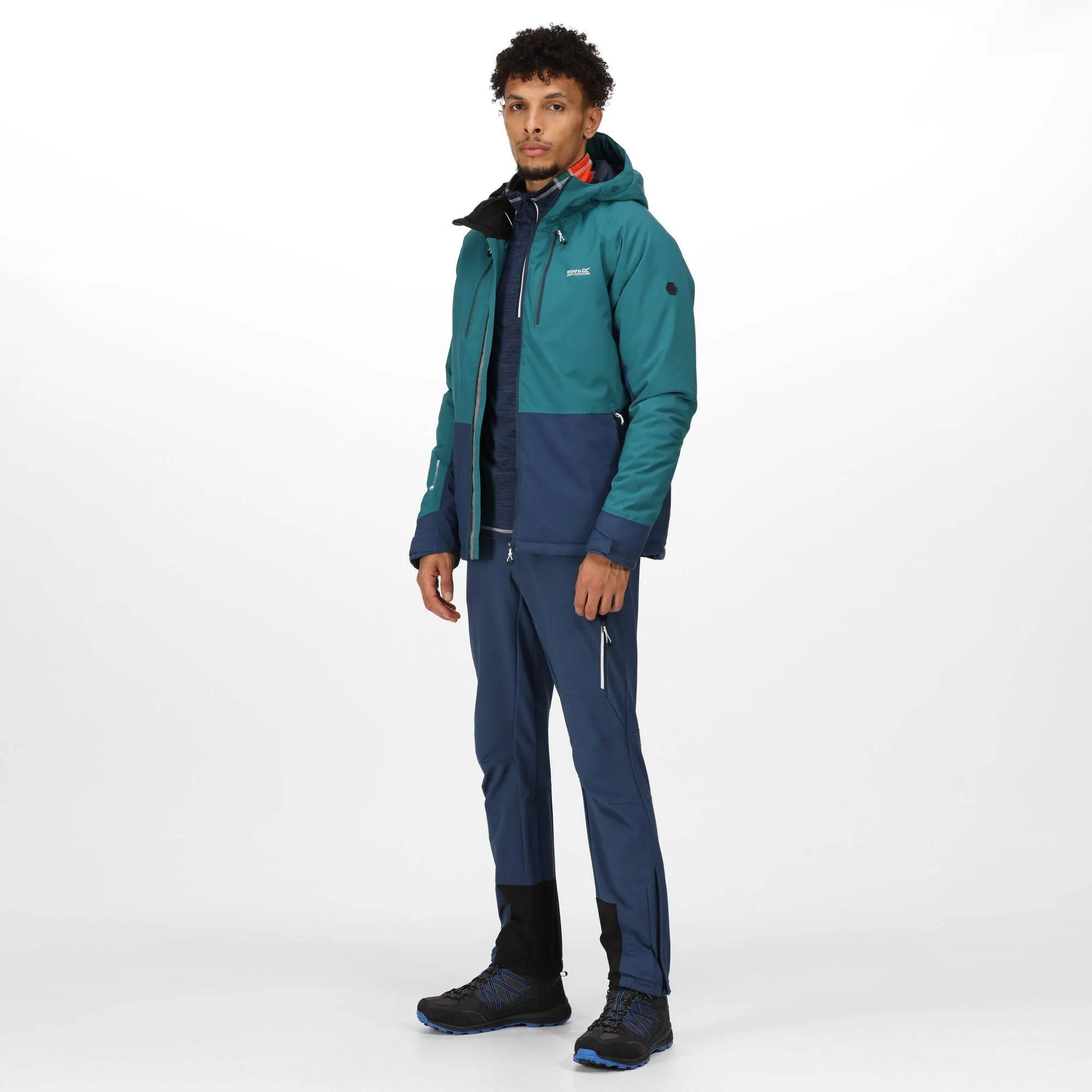 Regatta Mens Highton Padded Jacket -PACIFIC
