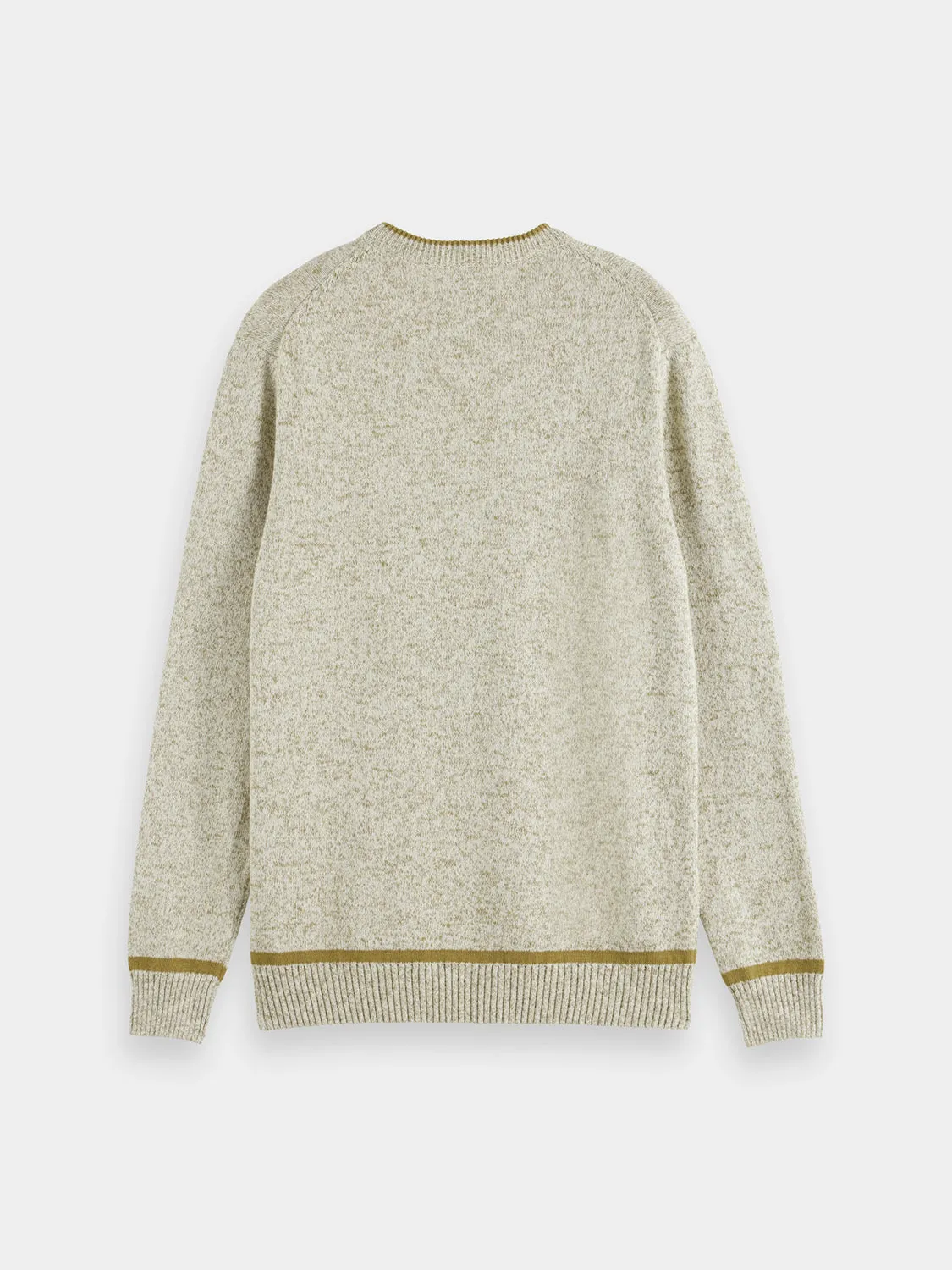 Regular fit crewneck knit