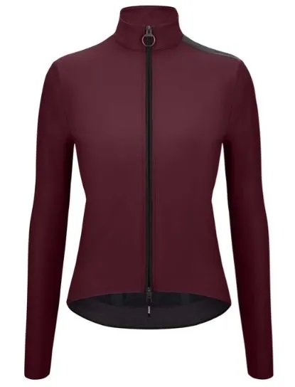 Santini Sms Adapt Multi Waterproof Womans - Long Sleeve Jacket 4w - Burgundy - Medium