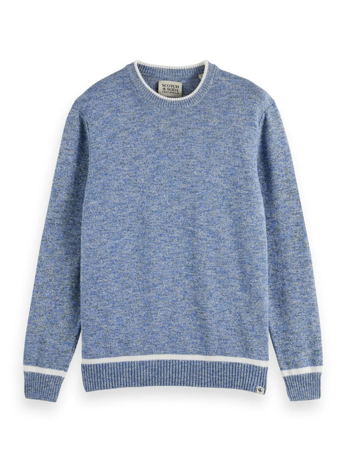 Scotch and Soda Cotton Knit Sweater - Blue