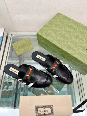SE1032 adidas x Gucci women's slipper with Horsebit / Size5-10