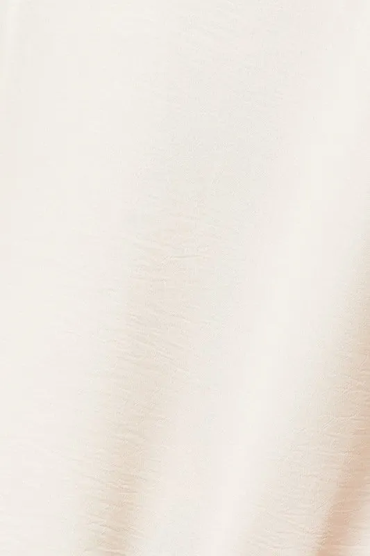 Short Sleeve Side Slit Top