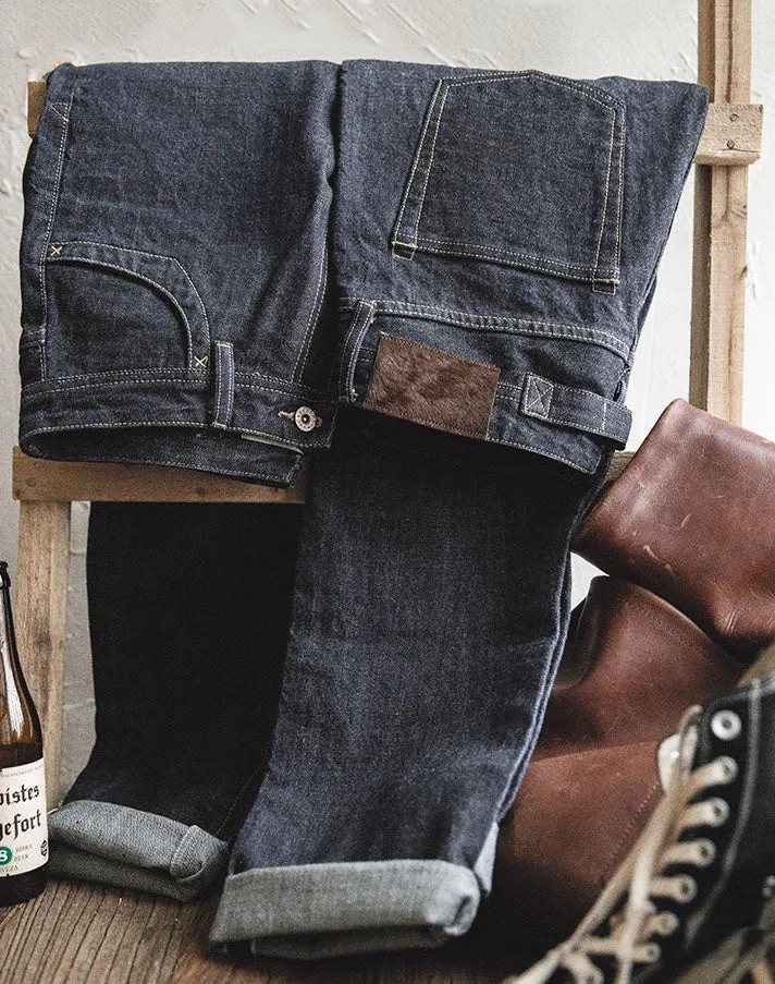 Tooling American Retro Heavy Straight Denim Men's Jeans