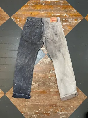TWO TONE GREY LEVI’S - 32