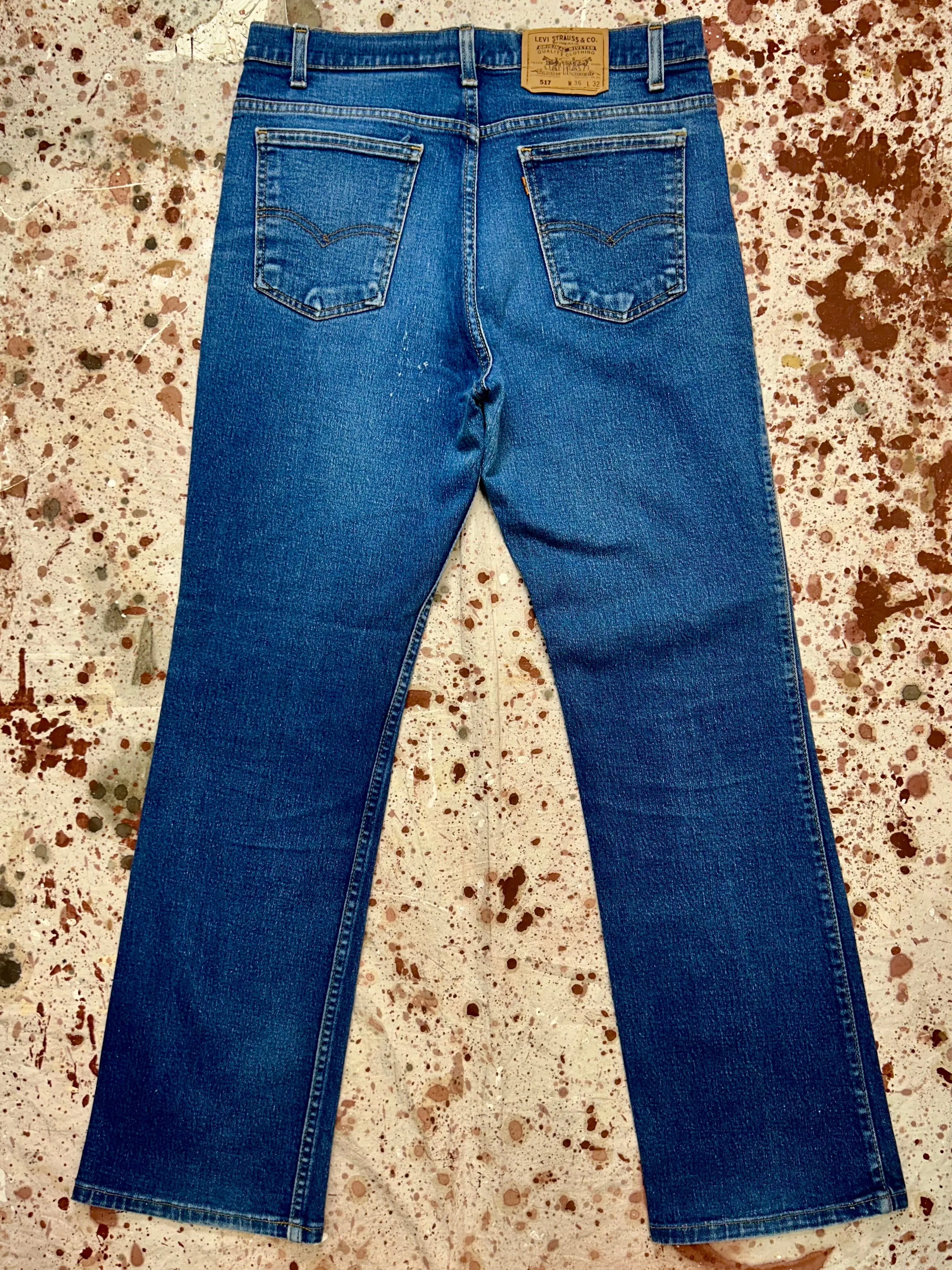 Vintage USA Levi's 517 Super Wash Denim Jeans (JYJ1124-358)